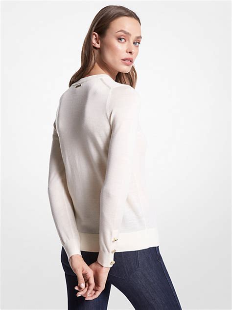 michael kors merino wool|Michael Kors sweater review.